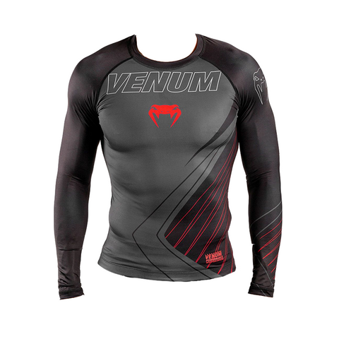 Rash Guard - Venum - 'Contender 5.0' - Black-Red