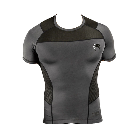 Rash Guard - Venum - 'G-Fit' - Grey-Black