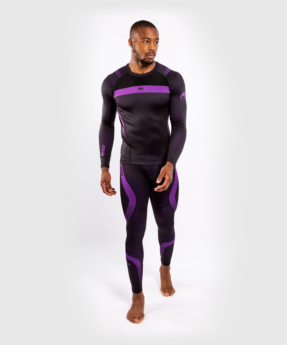 Rash Guard - Venum - 'NoGi 3.0' - Black/Purple