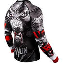Rashguard - Venum Werewolf Rashguard - Long Sleeves - Sort-Grå