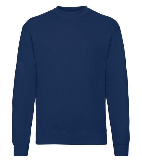 Trøje - Fruit of the Loom - 'Crewneck' - Navy