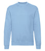 Trøje - Fruit of the Loom - 'Crewneck' - Lyseblå