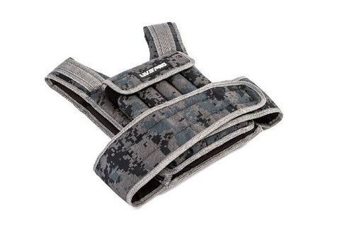 Vægtvest - Aserve Tactical Weight Vest - 10 kg - camo