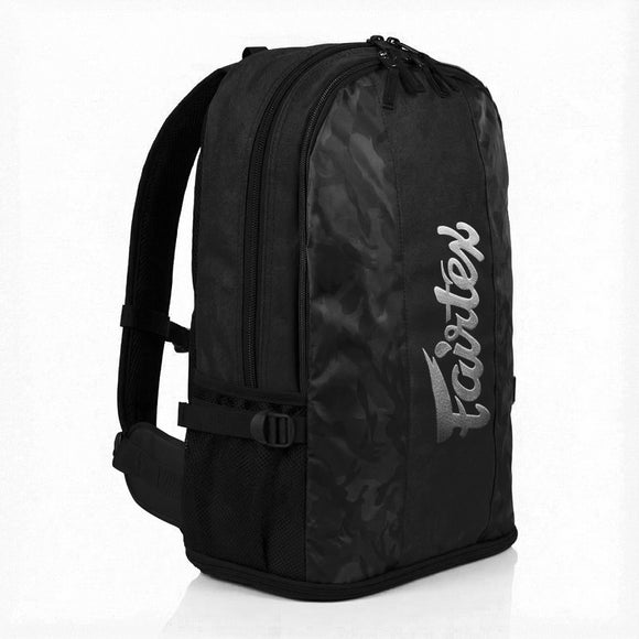 Taske - Fairtex rygsæk - 'BAG4' - Sort/Camo/Sølv