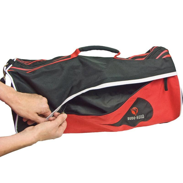 Training bag - Budo Nord 'Tube Bag' - black/red