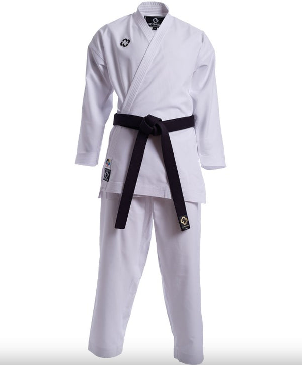 Karate Gi - Budo Nord 'Agoya' - kumitedragt - Slim Fit - hvid