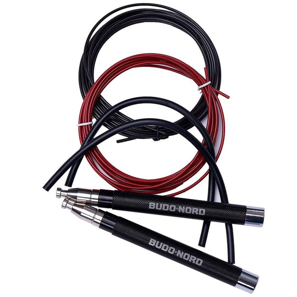 Jumprope - Budo Nord speedrope metal - black