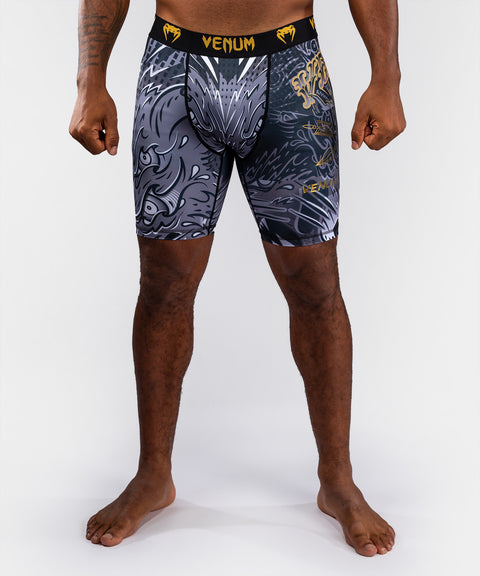 Vale Tudo Shorts - Venum 'Wolf Atak' - Sort/Grå