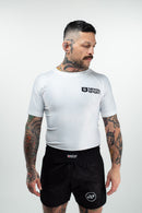 Rash Guard - Nippon Sport - 'Short sleeves' - Hvid