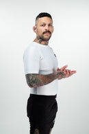 Rash Guard - Nippon Sport - 'Short sleeves' - Hvid