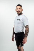 Rash Guard - Nippon Sport - 'Short sleeves' - Hvid
