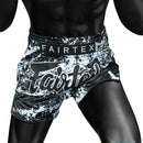 Muay Thai Shorts - Fairtex - BS1949 - Grunge Black