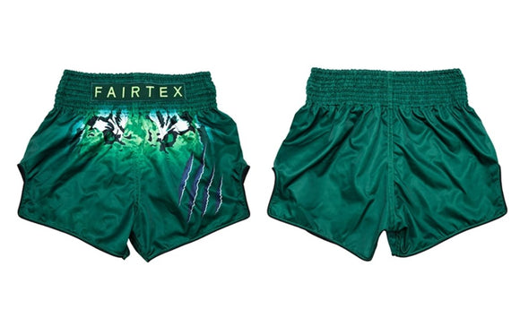 Muay Thai Shorts - Fairtex - BS1913 - Tonna - grøn