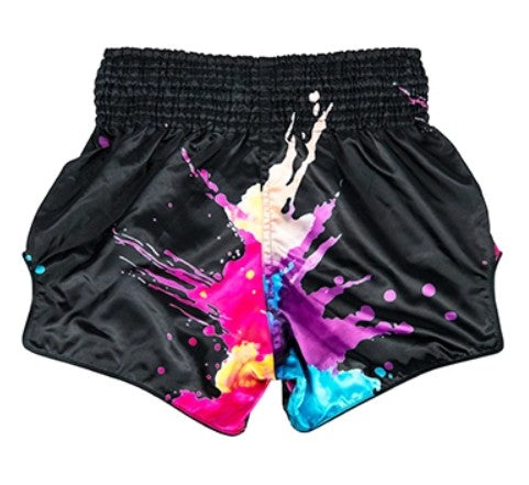 Muay Thai Shorts - Fairtex - BS1940 - Funky Soul Black