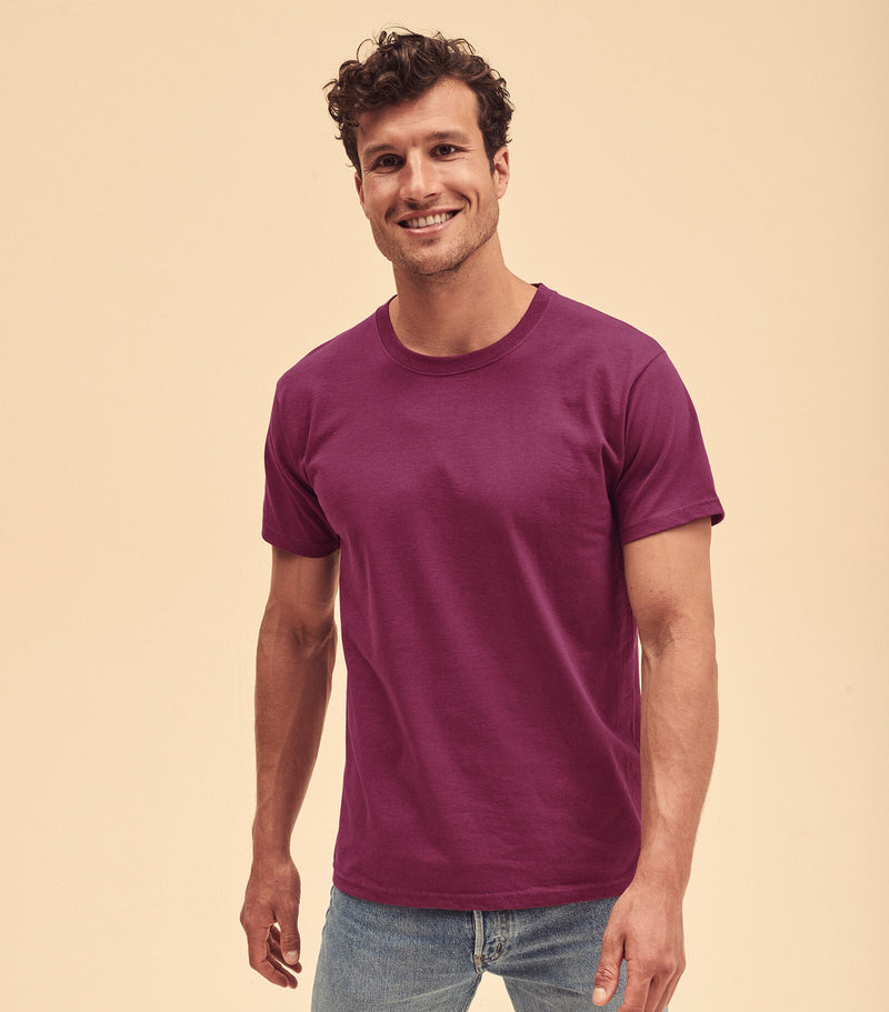 T-Shirt - Fruit of the Loom - 'Valueweight T' - Navy