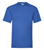 T-Shirt - Fruit of the Loom - 'Valueweight T' - Blå