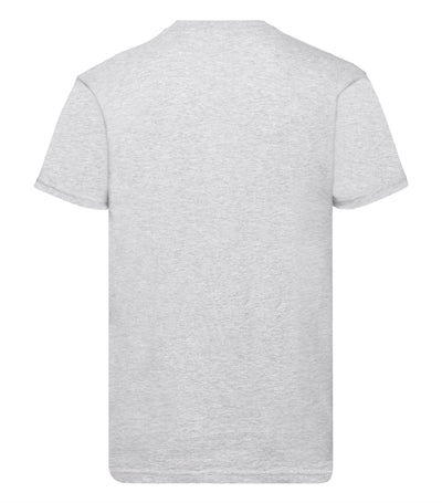 T-Shirt - Fruit of the Loom - 'Valueweight T' - Grå