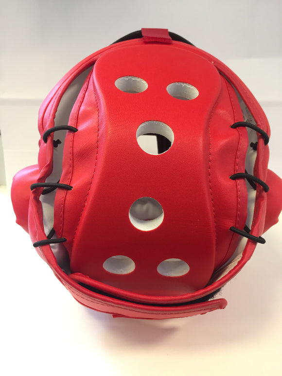 Boksehjelm - Nippon Sport - 'Full Contact Prime' - Rød