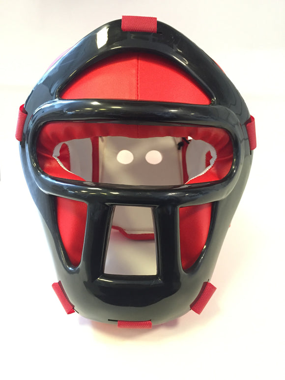 Boksehjelm - Nippon Sport - 'Full Contact Prime' - Rød