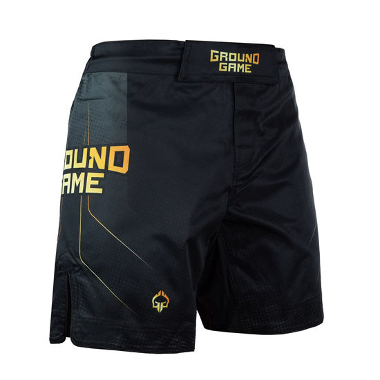 MMA shorts - Ground Game 'Gold 2.0' - sort