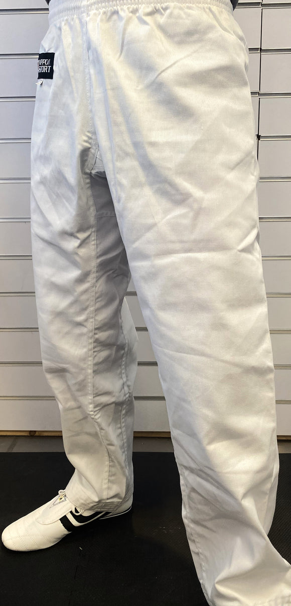 Kampsportsbukser - Nippon Sport - 'Kwaido' - Hvid