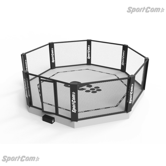 MMA Cage - SportCom - On floor, med platform
