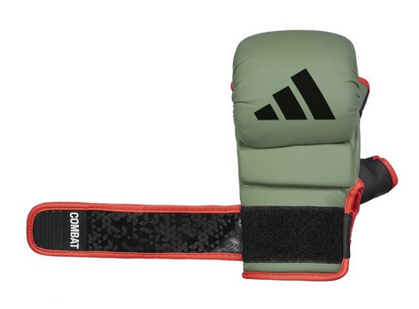 MMA Sparringshandsker - Adidas 'Combat 50' - grøn/sort