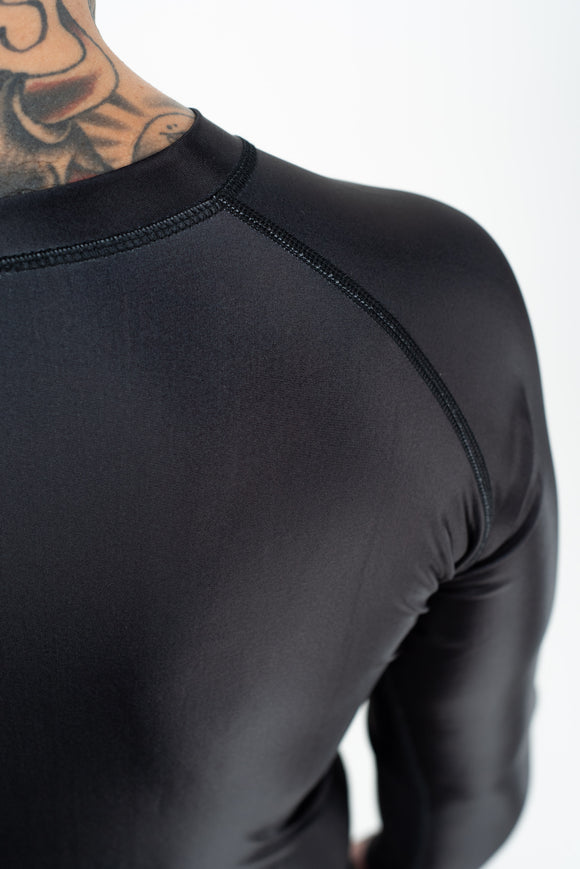 Rash Guard - Nippon Sport - 'Long sleeves' - sort