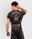 Rashguard - Venum - Santa Muerte 5.0 - korte ærmer - sort/guld