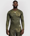 Rash Guard - Venum 'Serpenti' - lange ærmer - khaki