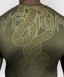 Rash Guard - Venum 'Serpenti' - lange ærmer - khaki