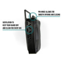 Etui til tandbeskytter - Sisu mouthguard case - sort