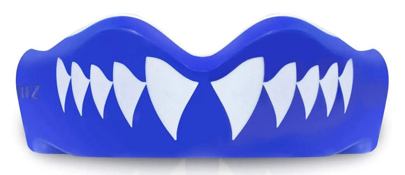 Tandbeskytter - Safejawz 'Extro Shark' - blå/hvid