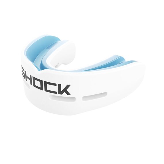 Tandbeskytter - Shock Doctor - Voksen - 'Nano Fight Double' - Hvid