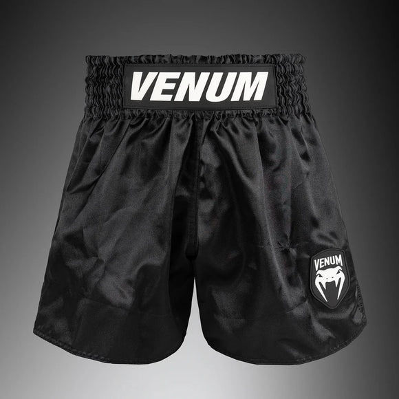 Thaishorts - Venum 'Classic Evo' - sort/hvid