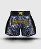 Muay Thai shorts - Venum 'Wolf Atak' - Sort/Grå