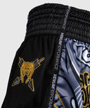 Muay Thai shorts - Venum 'Wolf Atak' - Sort/Grå