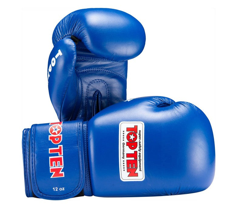 Boksehandsker - TOP TEN 'Competition' - WB approved - Blå