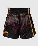 Muay Thai shorts - Venum - 'Quetzal Fury' - Sort/Rød/Orange