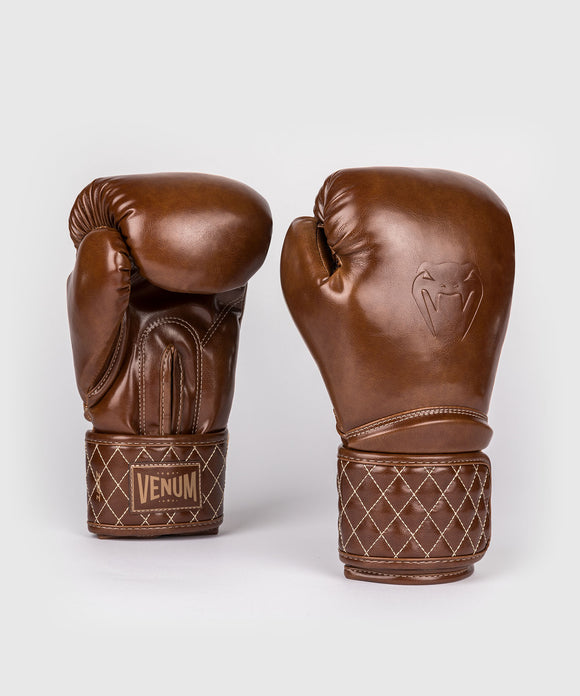 Boxing Gloves - Venum - 'Impact Classic Shiny Havana' - Brown
