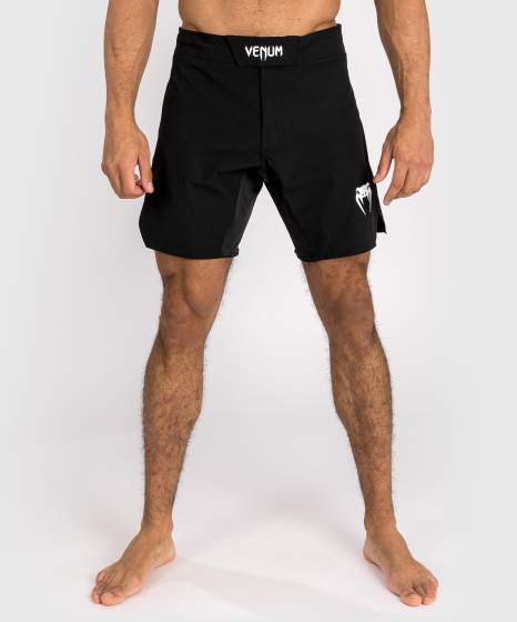 MMA Shorts - Venum Contender Fight Shorts - sort/hvid