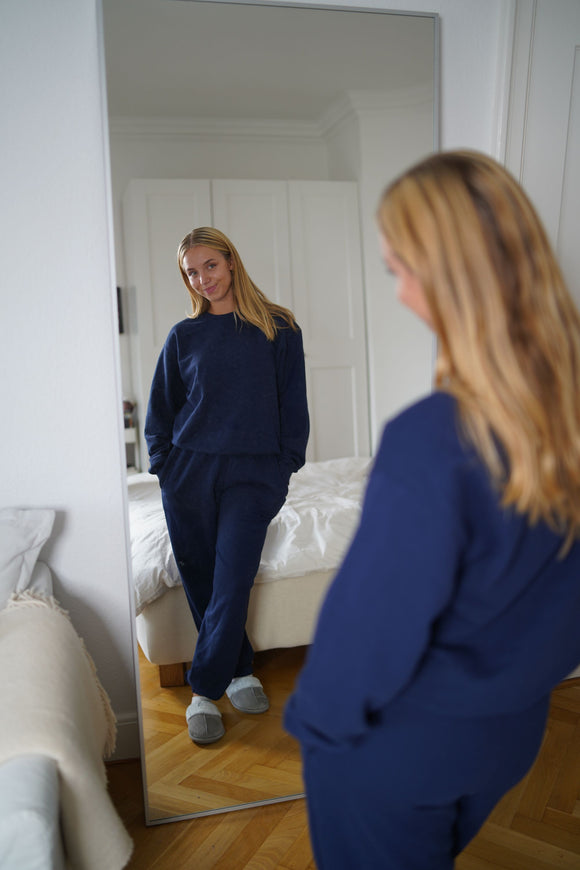 Trøje - Fruit of the Loom - 'Crewneck' - Lyseblå