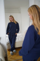 Trøje - Fruit of the Loom - 'Crewneck' - Navy