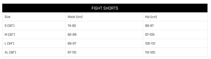 Fightshorts - Hayabusa - 'Icon Mid-Length' - Sort/Hvid