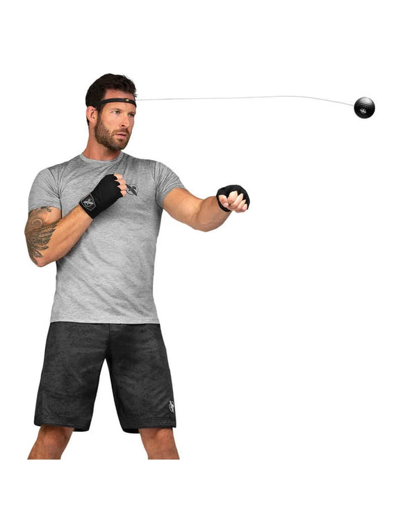 Bokseredskab - Hayabusa - 'Reflex Ball Kit' - Sort/Rød