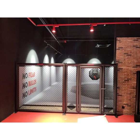 MMA Cage panel m. dør og polstring - SportCom