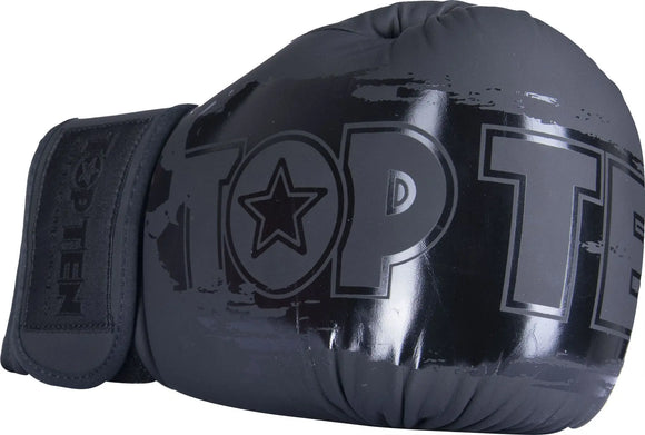 Boksehandsker - Top Ten - Power Ink Black`n`Black
