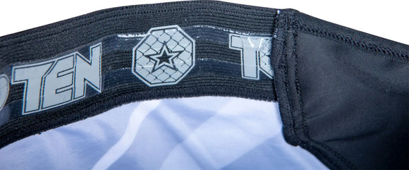 MMA Shorts - TOP TEN - 'Black Force' - Camouflage