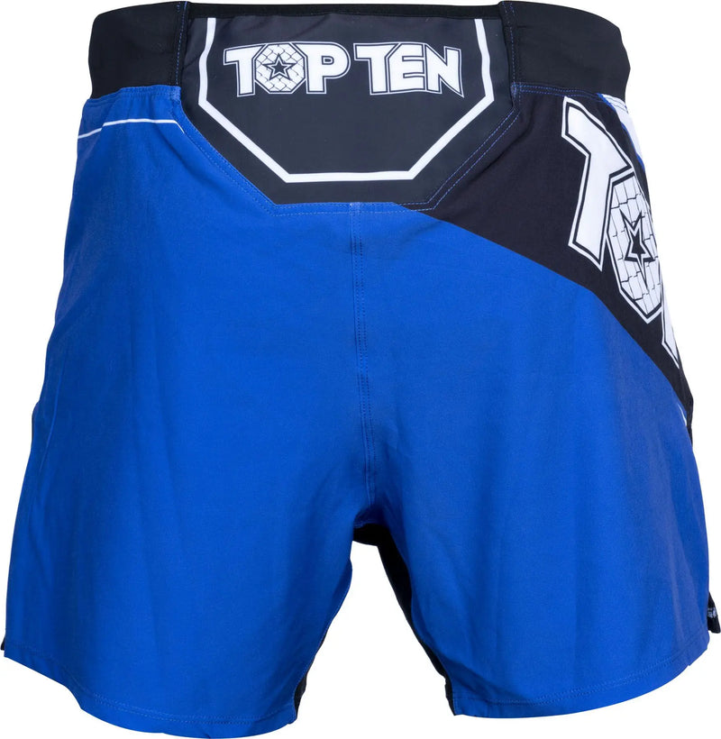 MMA-Shorts - TOP TEN - 'Fight Team' - Blå