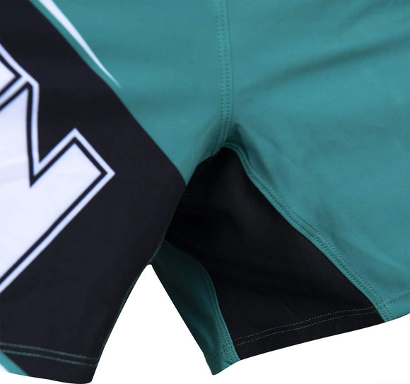 MMA-Shorts - TOP TEN - 'Fight Team' - Grøn
